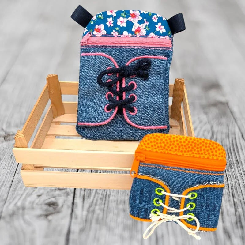 ITH Stickdatei RomeoBag Tasche Turnschuh