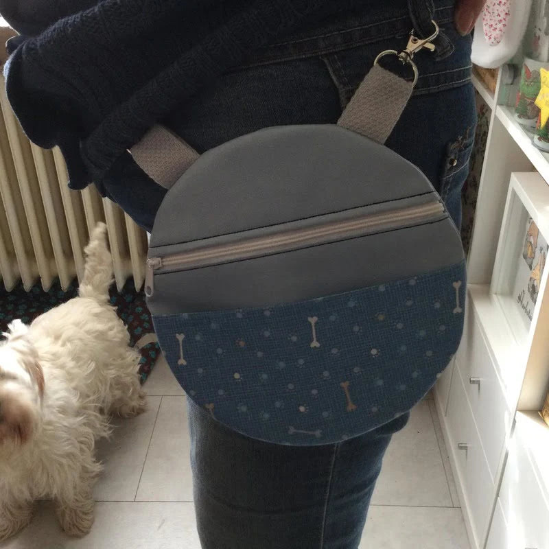 ITH Stickdatei runde Tasche in zwei Größen von stiXXie by lajana