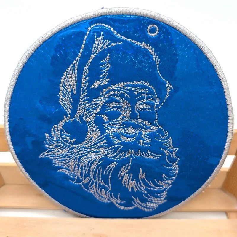 ITH Stickdatei Santa Claus Anhänger von stiXXie by lajana