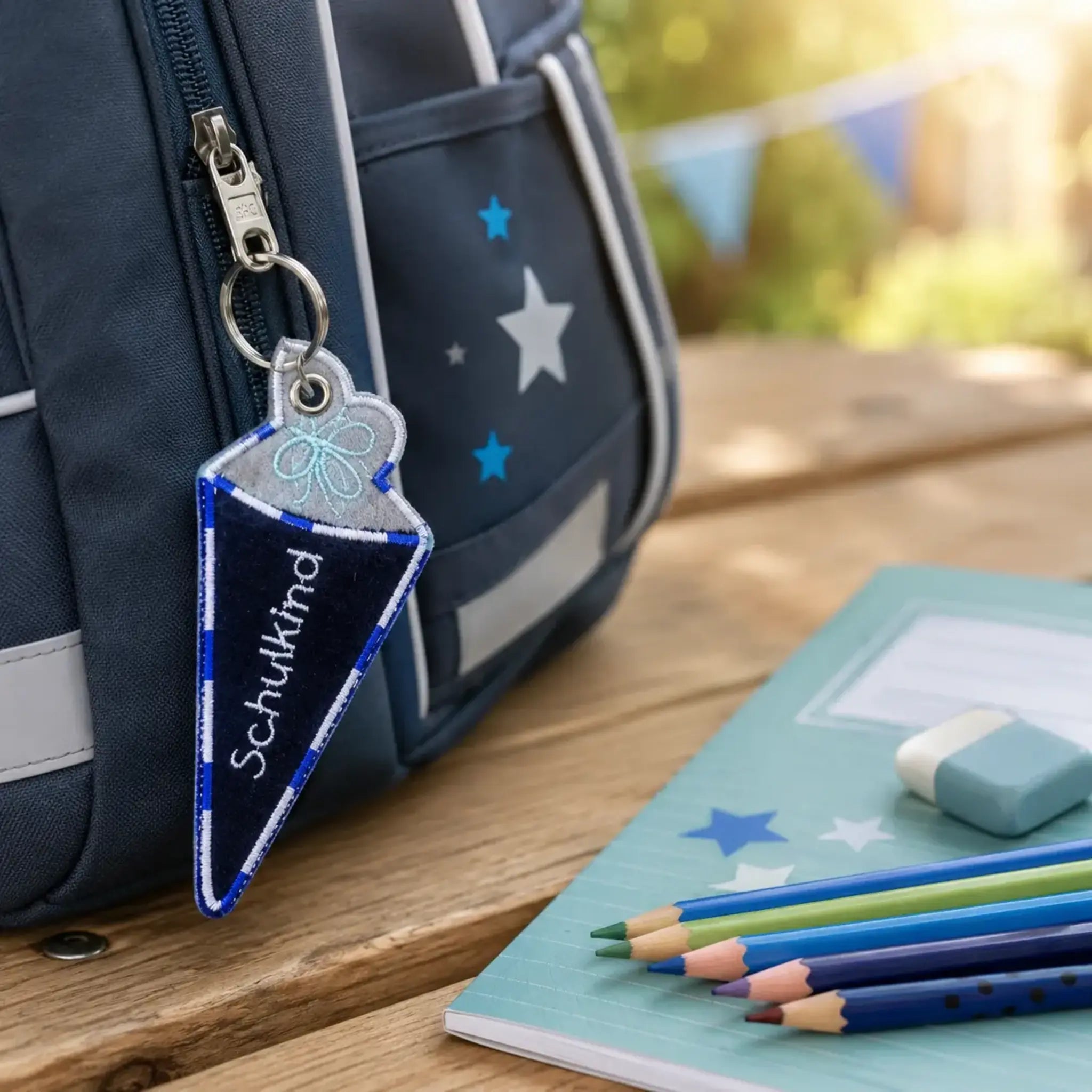 ITH Stickdatei Taschenbaumler Schultüte 🎒