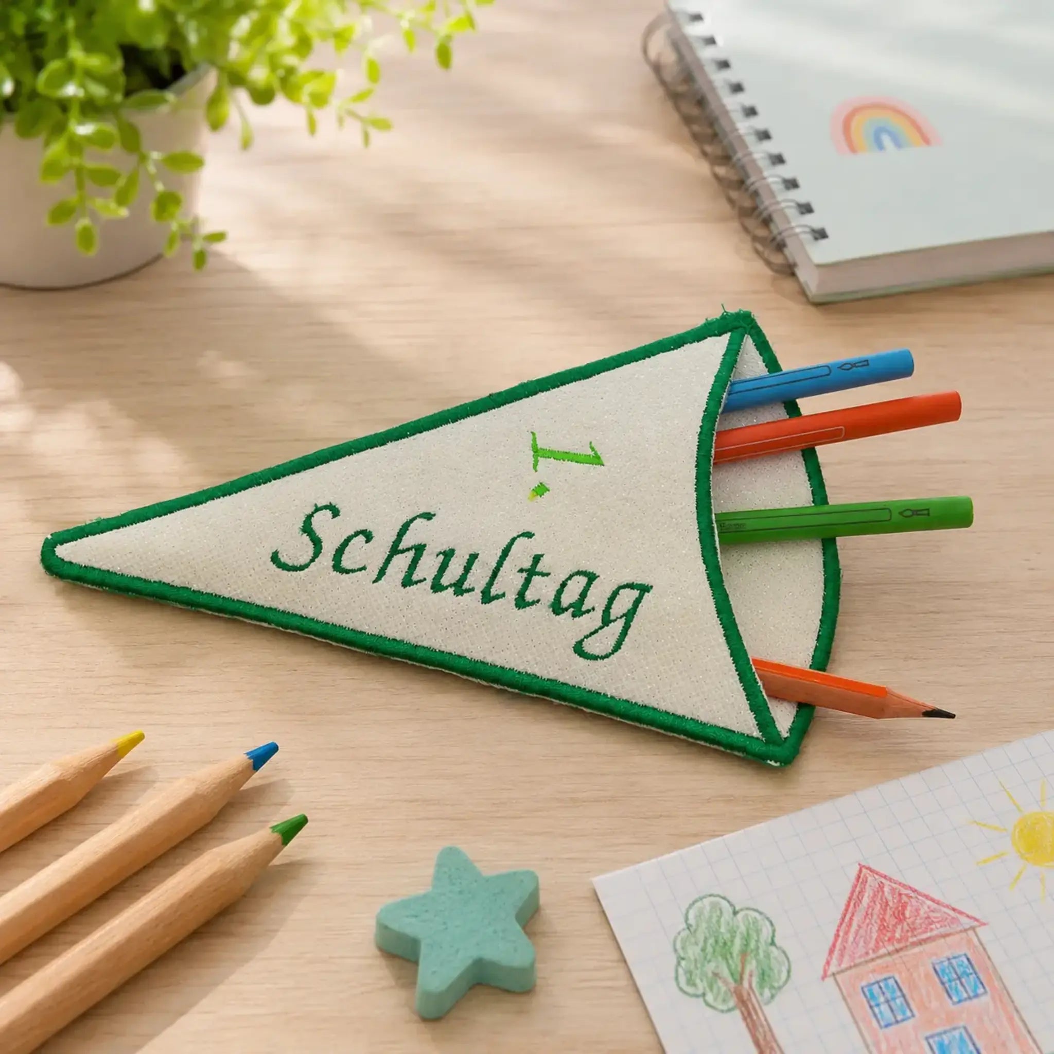 ITH Stickdatei Schultüte Täschchen – In-the-Hoop