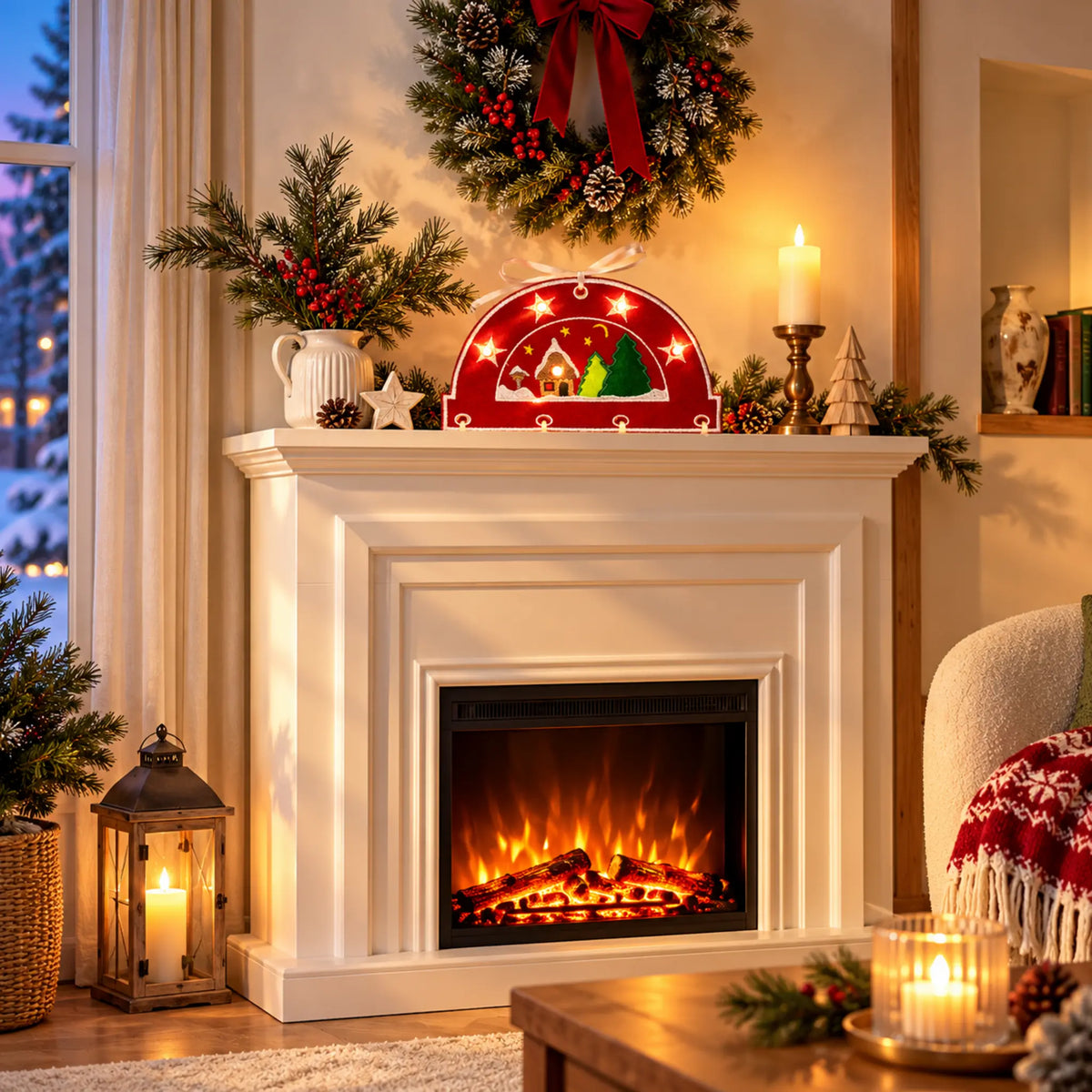 ITH Stickdatei Schwibbogen Advent