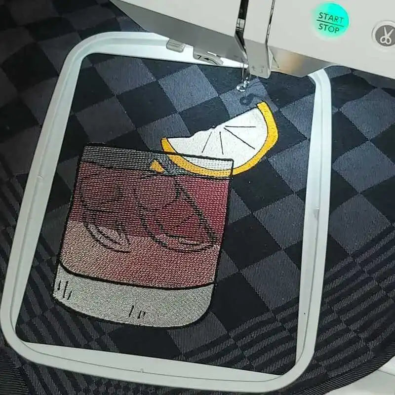 ITH Stickdatei Set Gläserlounge Cocktails und Solos von stiXXie by lajana