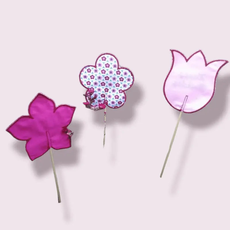 ITH Stickdatei Stabfiguren Blumen von stiXXie by lajana