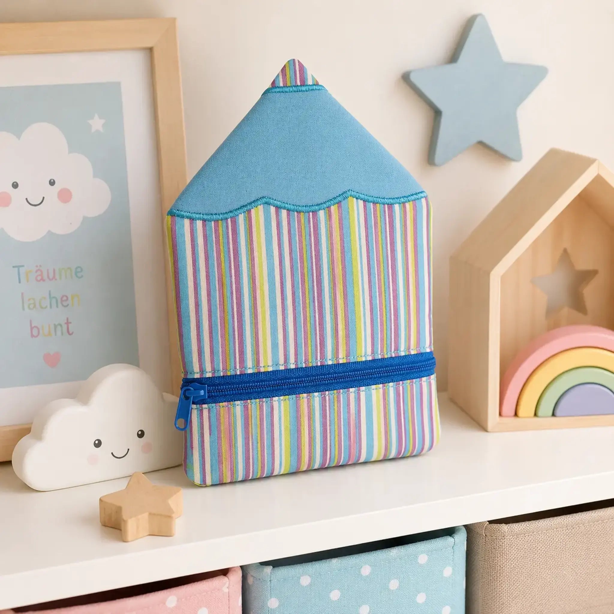ITH Stickdatei Stiftetasche Buntstift