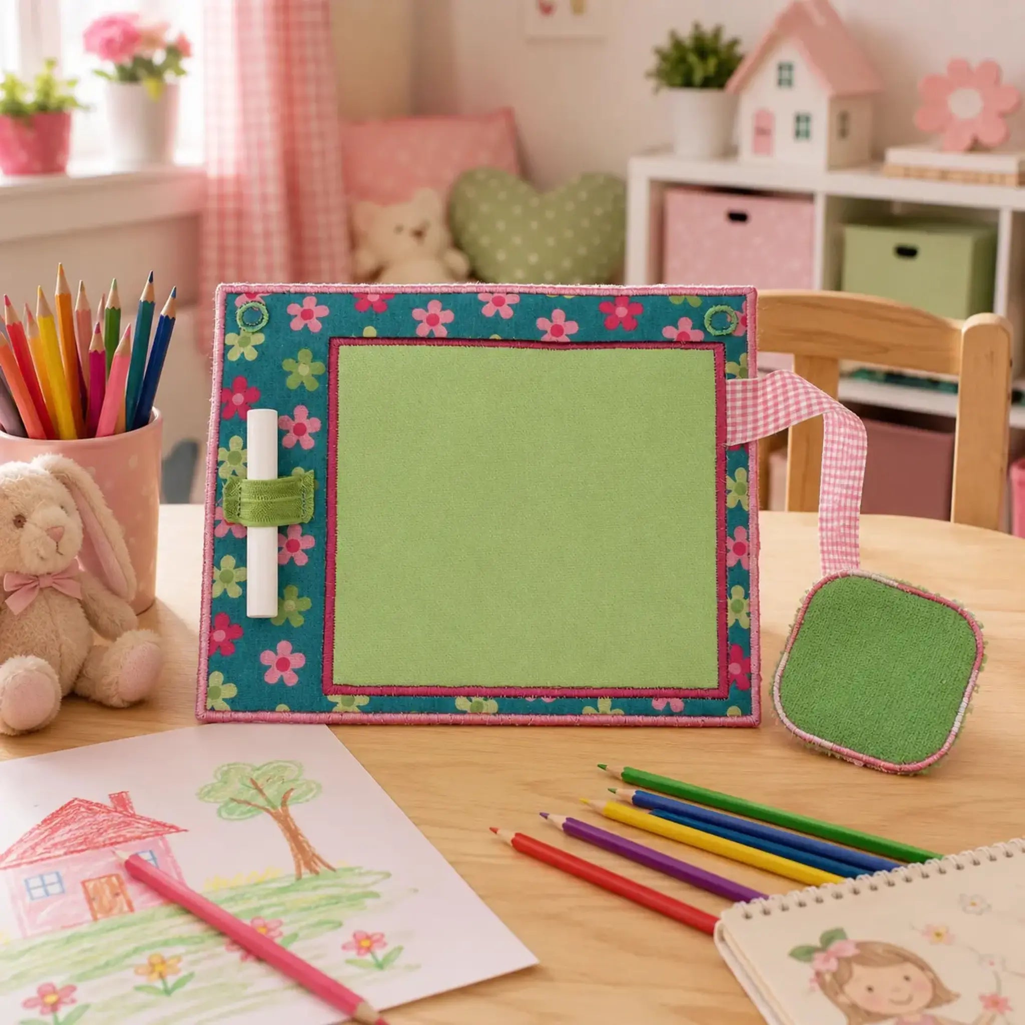 ITH Stickdatei Tafel 📝 – Schultafel & Memotafel zum Sticken