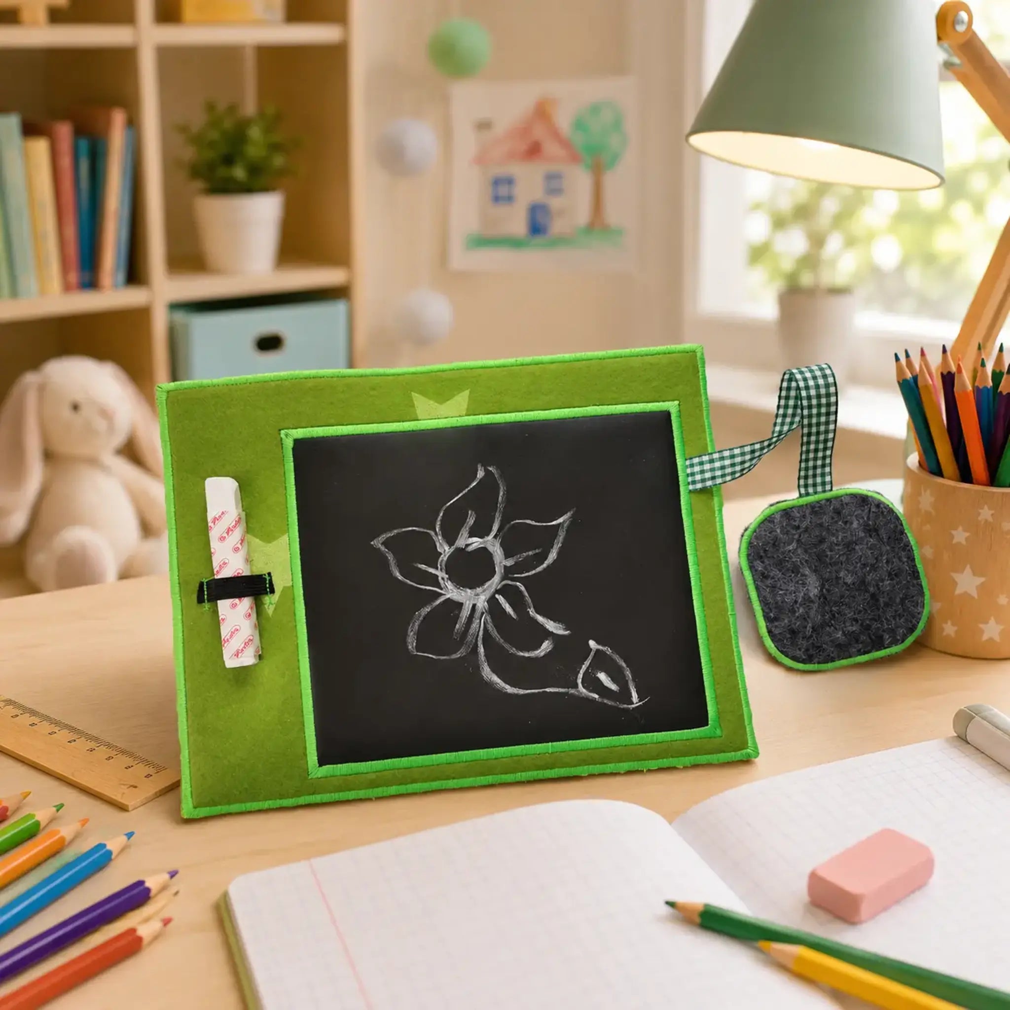 ITH Stickdatei Tafel 📝 – Schultafel & Memotafel zum Sticken