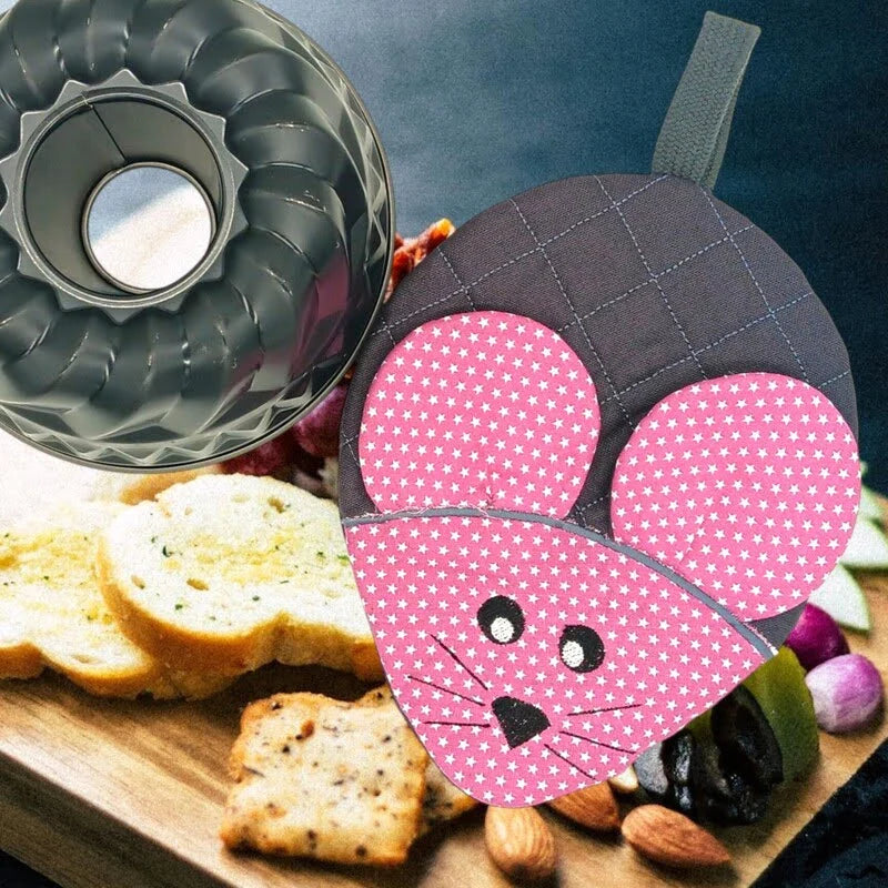 ITH Stickdatei Topflappen Maus