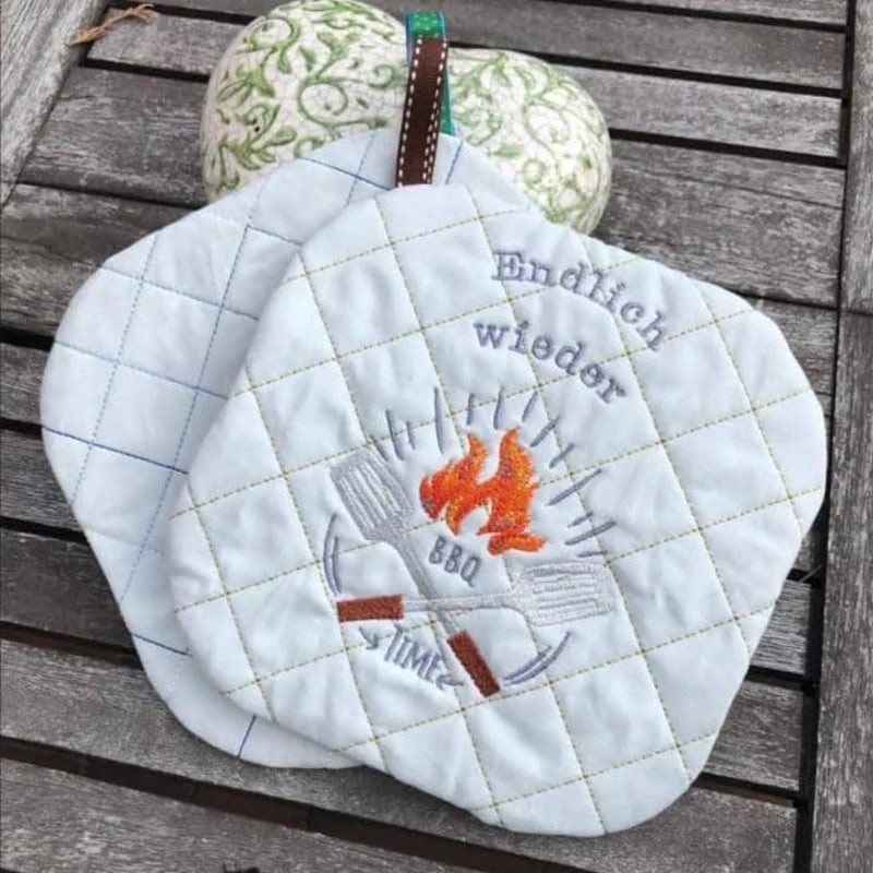 ITH Stickdatei Topfi Topflappen Blanko von stiXXie by lajana