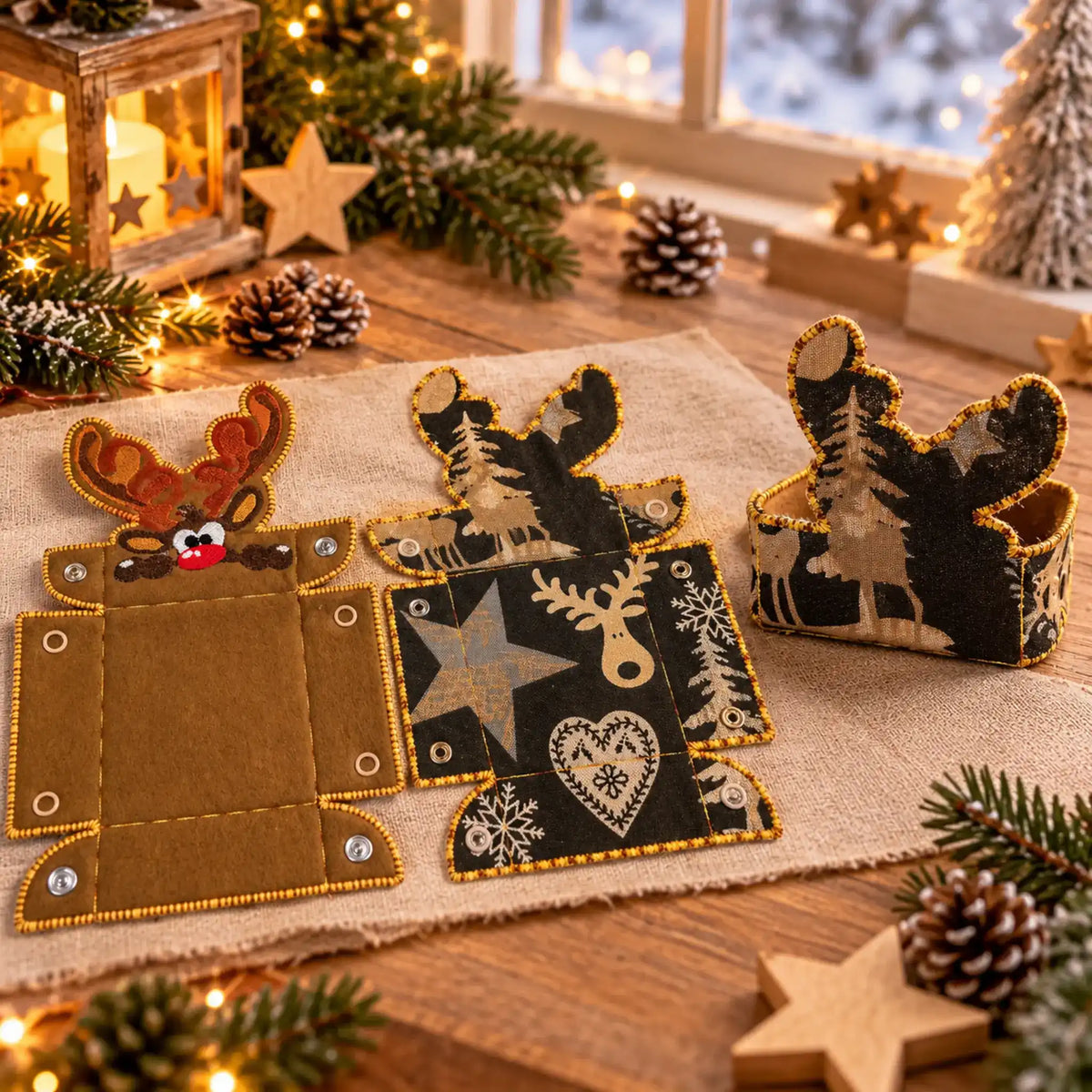 ITH Stickdatei Utensilo Weihnachtsmotive