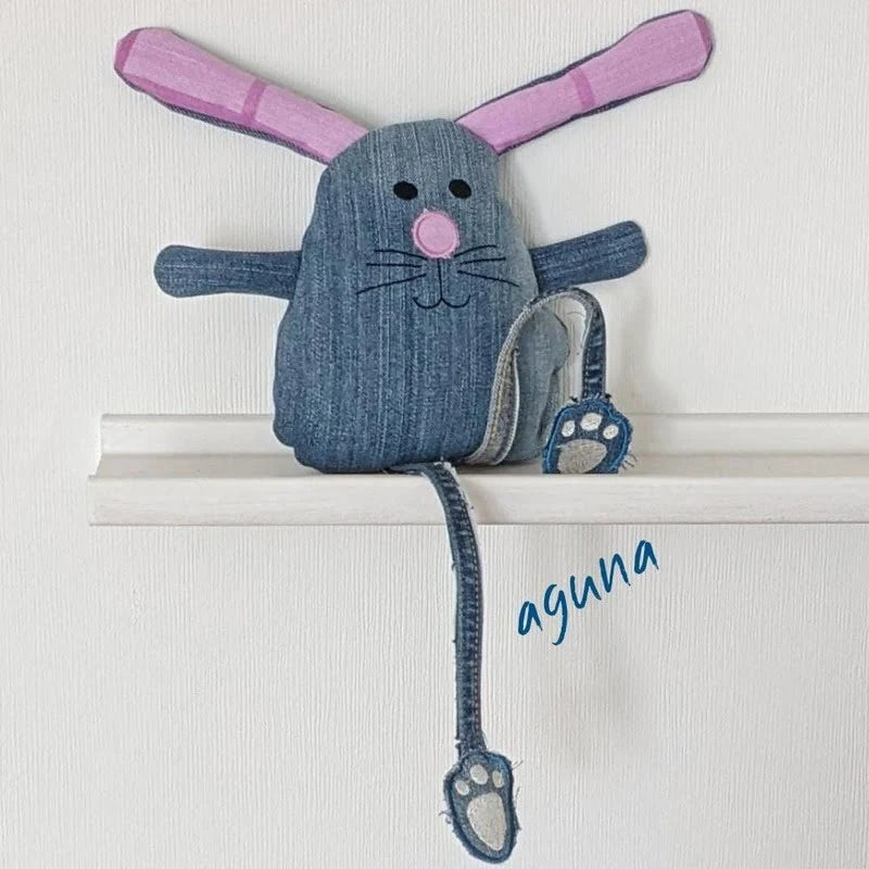 ITH Stickdatei verrückter Hase von stiXXie by lajana