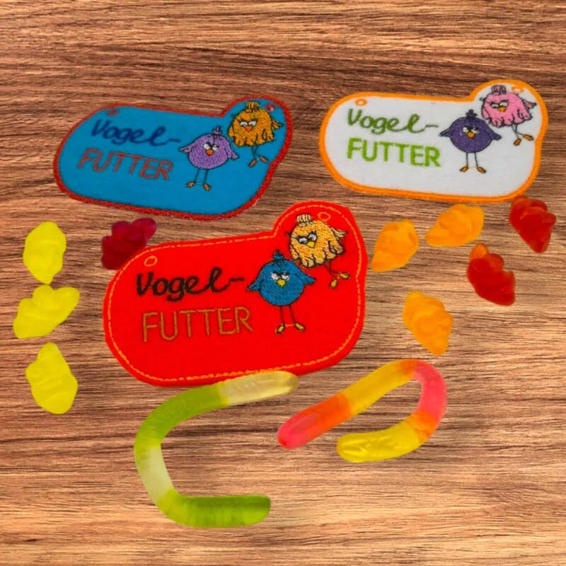 ITH Stickdatei Vögel Anhänger von stiXXie by lajana