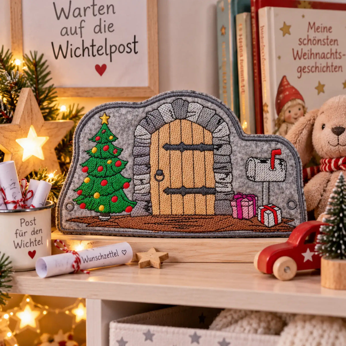 ITH Stickdatei Wichteltüren Weihnacht Winter
