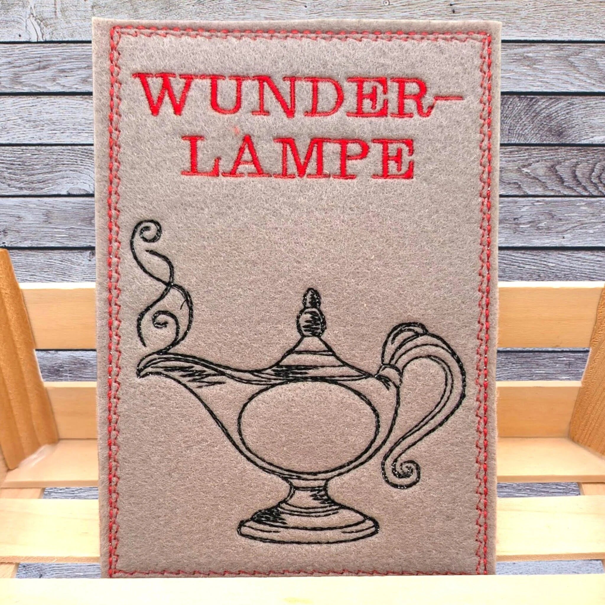 ITH Stickdatei Wunderlampe