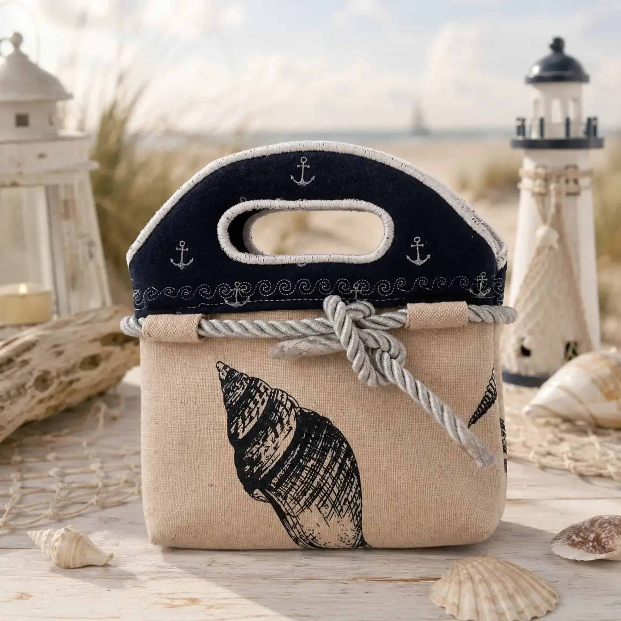 Stickdatei ITH Tasche mit Unterteilung und Laschen Blanko 🧵