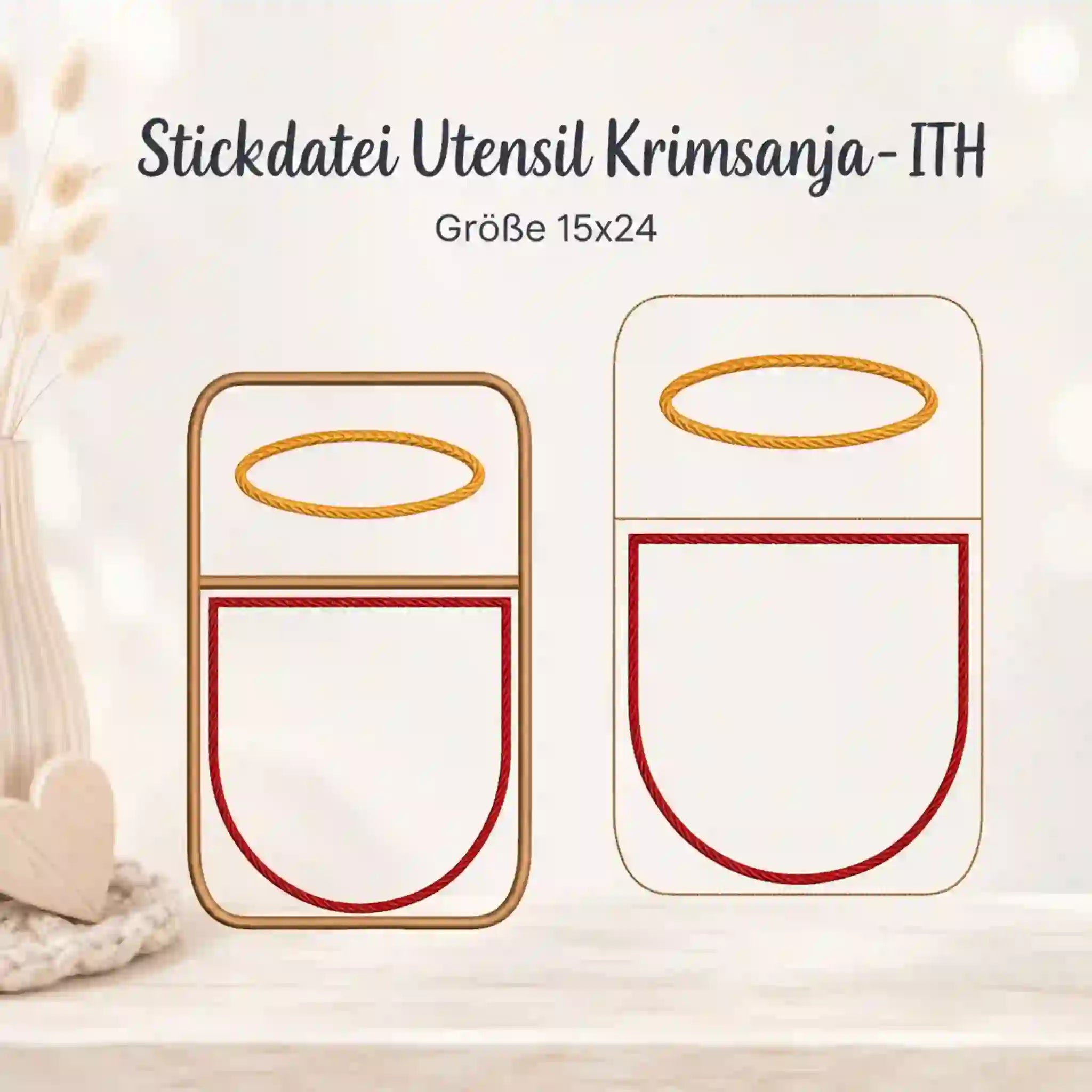 ITH Stickdatei Utensil Krimsanja