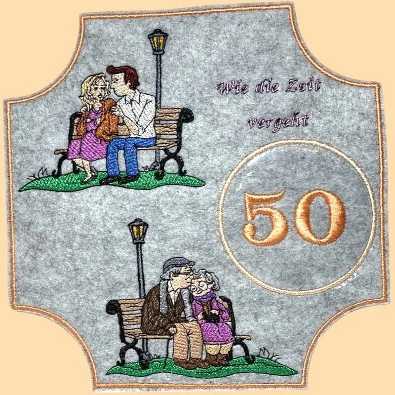 Stickdatei Alt und Jung von stiXXie by lajana