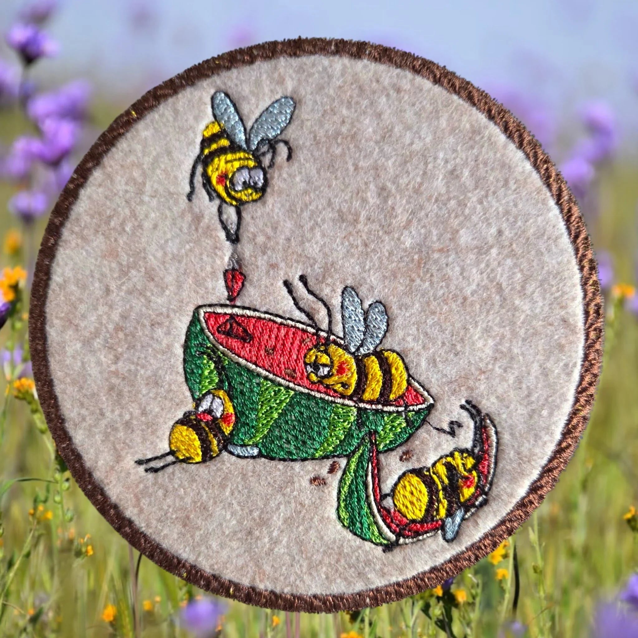 Stickdatei Bienen Meloni