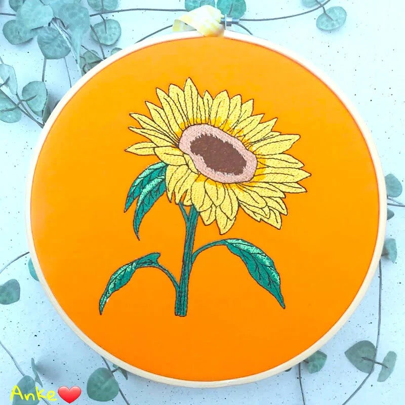 Stickdatei Blumen Sonnenblumen von stiXXie by lajana