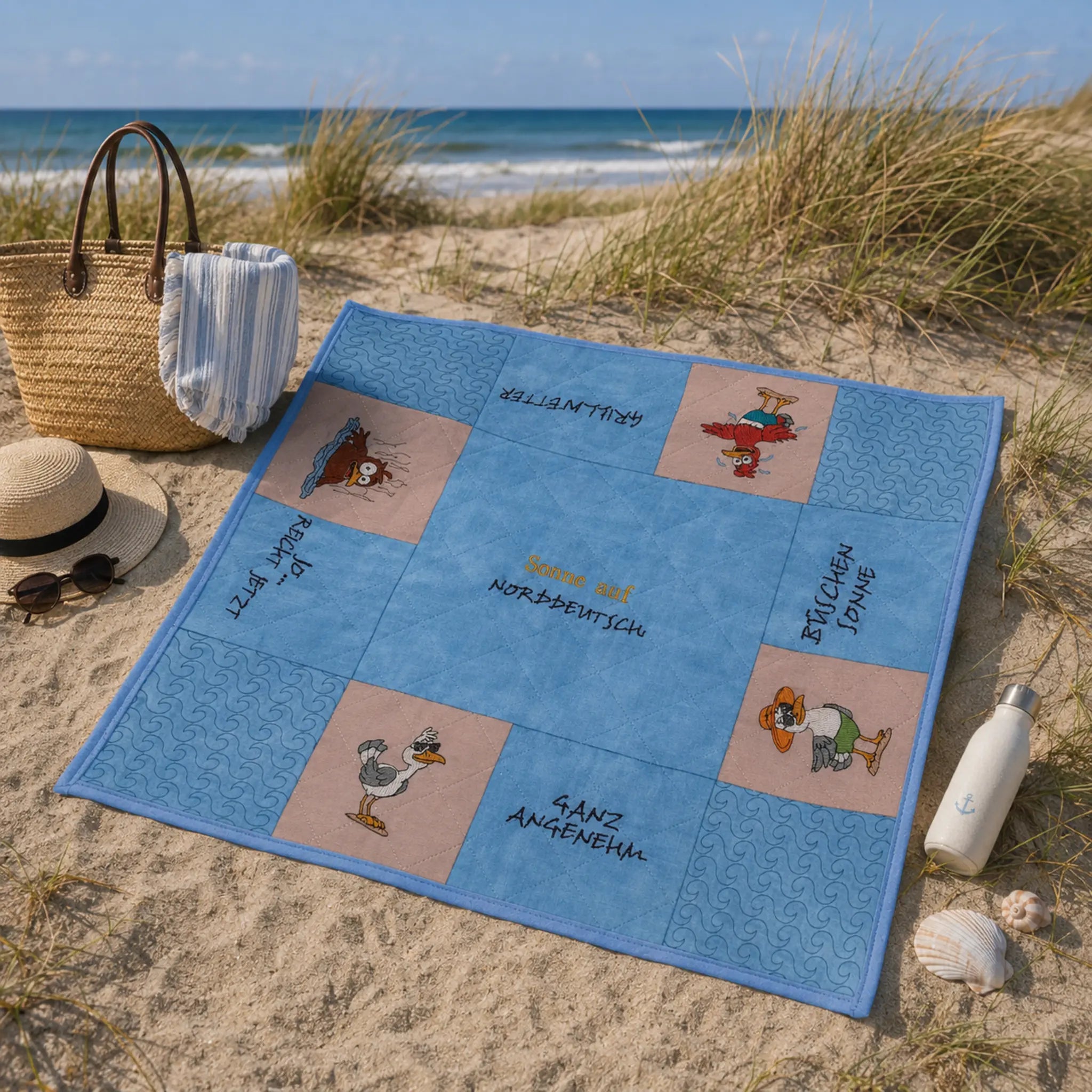 Stickdatei Möwe Carlos Wetterdienst - Sonne