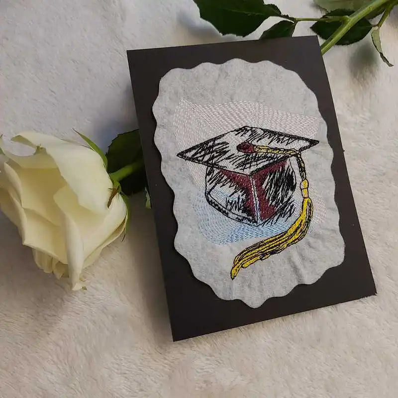 Stickdatei Doktorhut von stiXXie by lajana