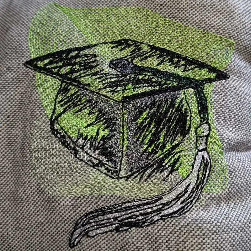 Stickdatei Doktorhut von stiXXie by lajana