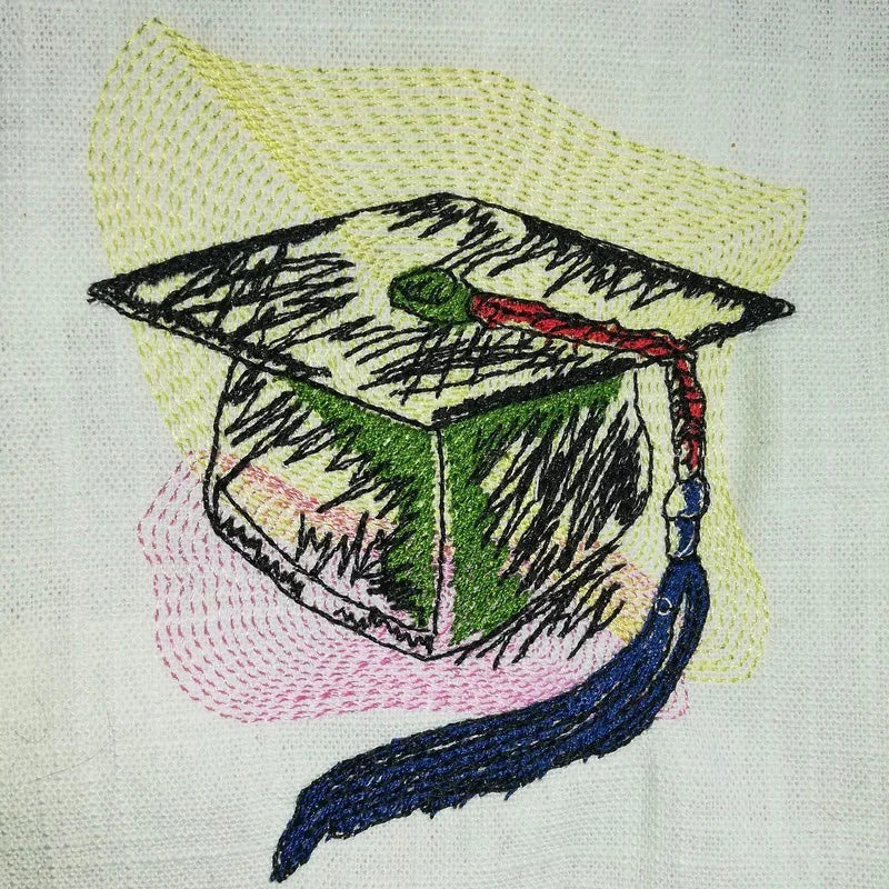 Stickdatei Doktorhut von stiXXie by lajana