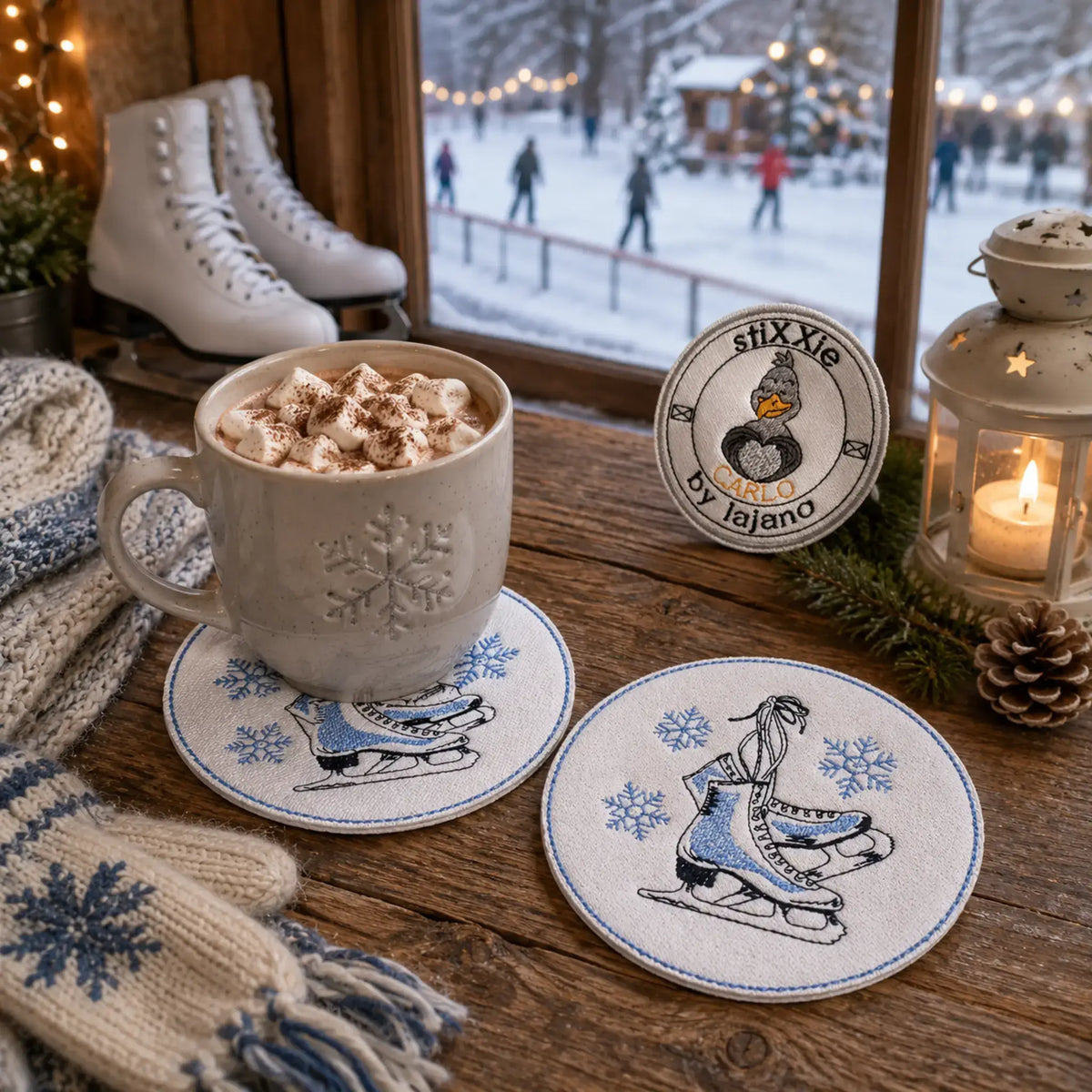 ITH Stickdatei Eiszeit