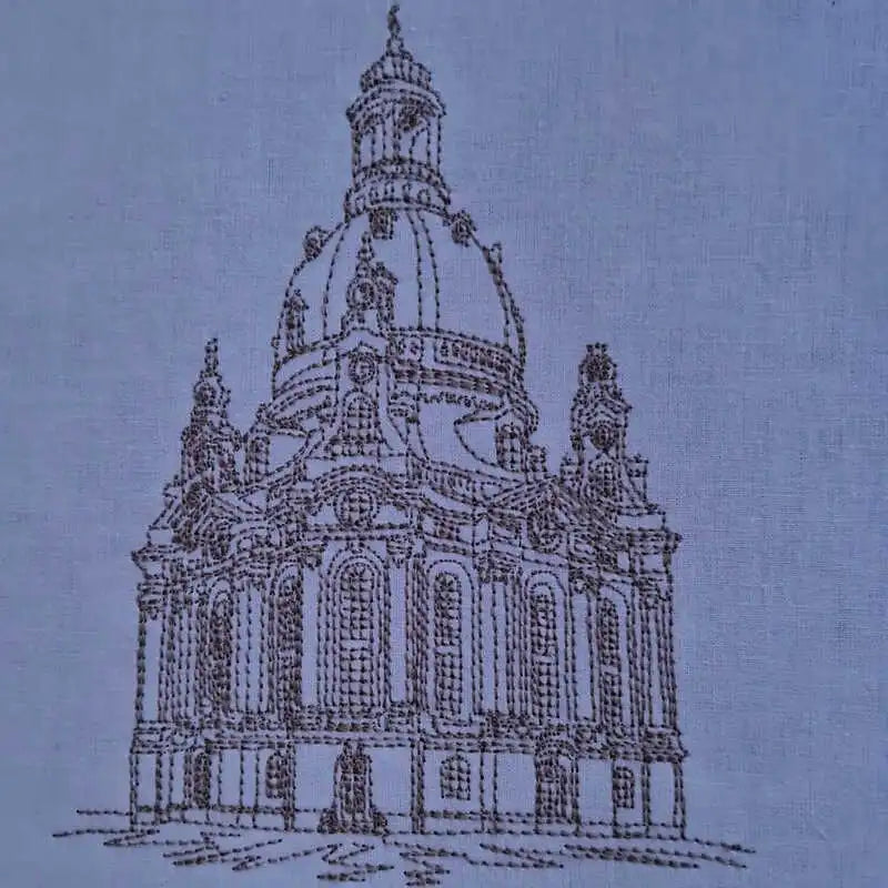 Stickdatei Frauenkirche Dresden von stiXXie by lajana