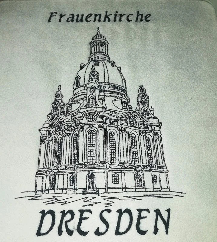 Stickdatei Frauenkirche Dresden