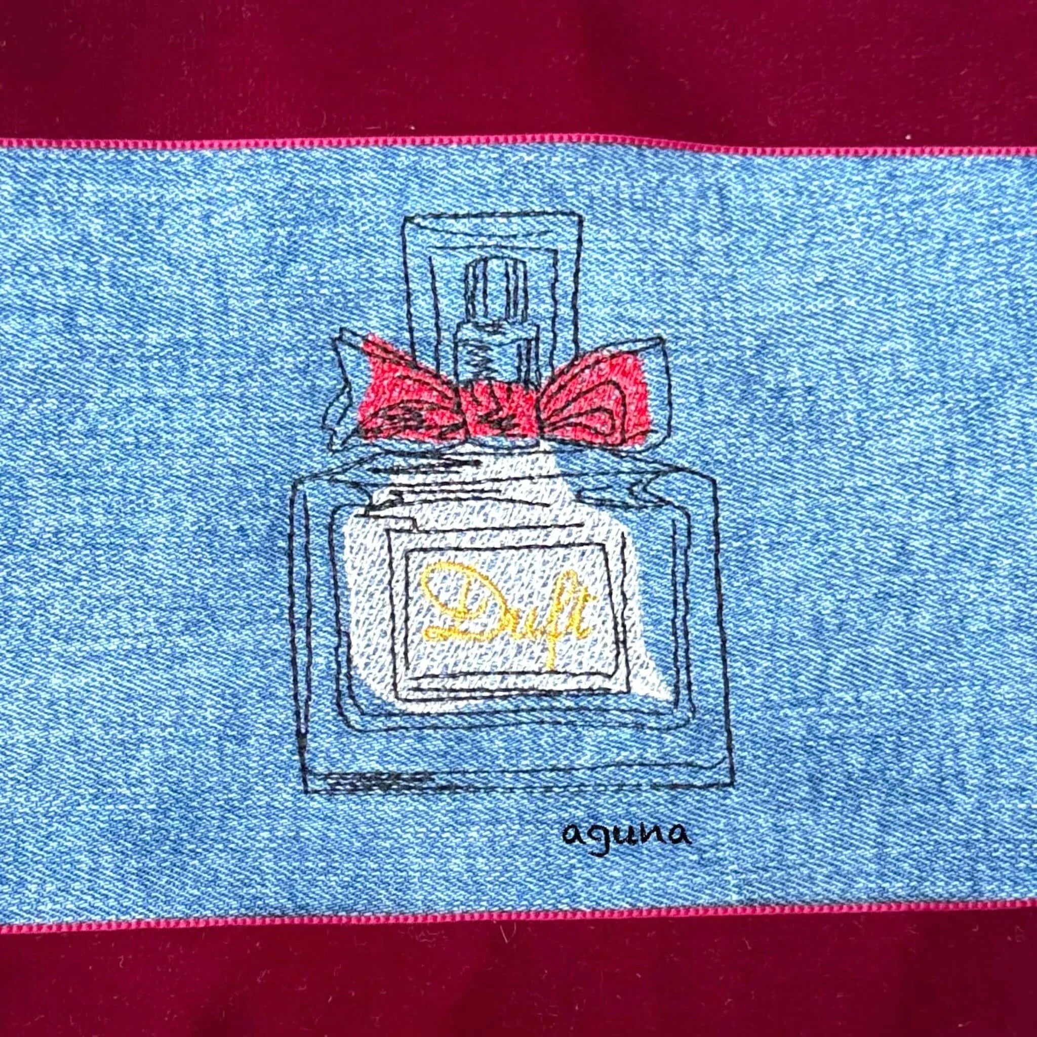 Stickdatei Frauensache Fashion - Größentabelle 10x10, 13x18, 15x24 cm
