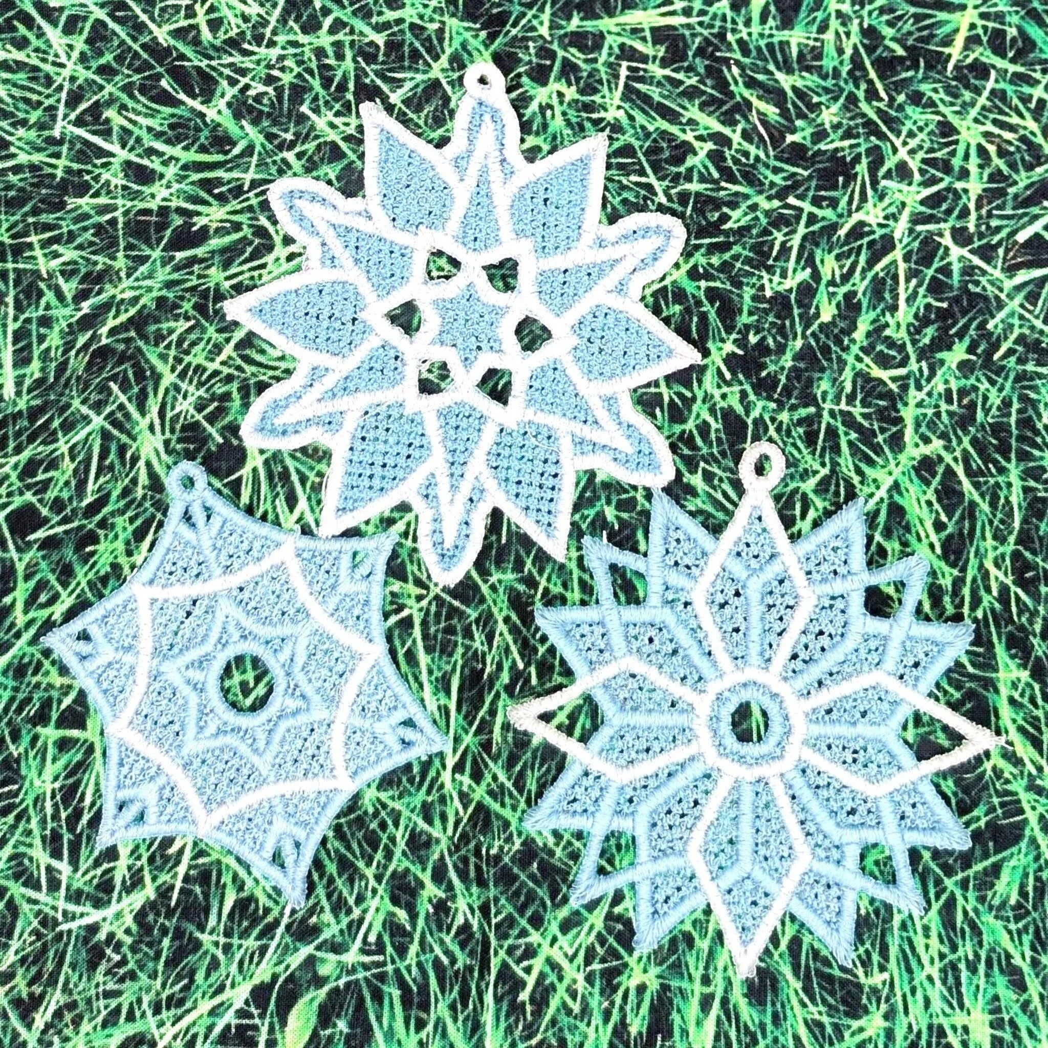 Stickdatei FSL Eis und Schnee