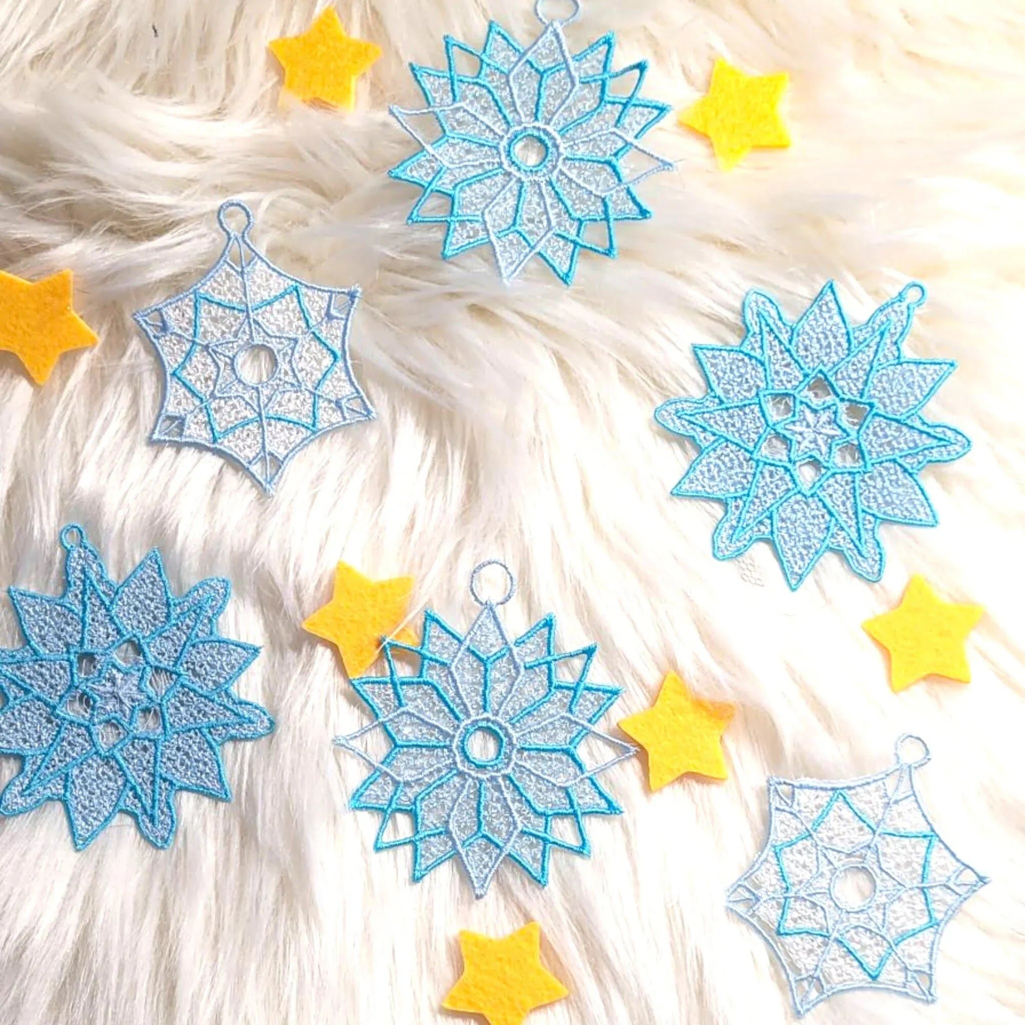 Stickdatei FSL Eis und Schnee