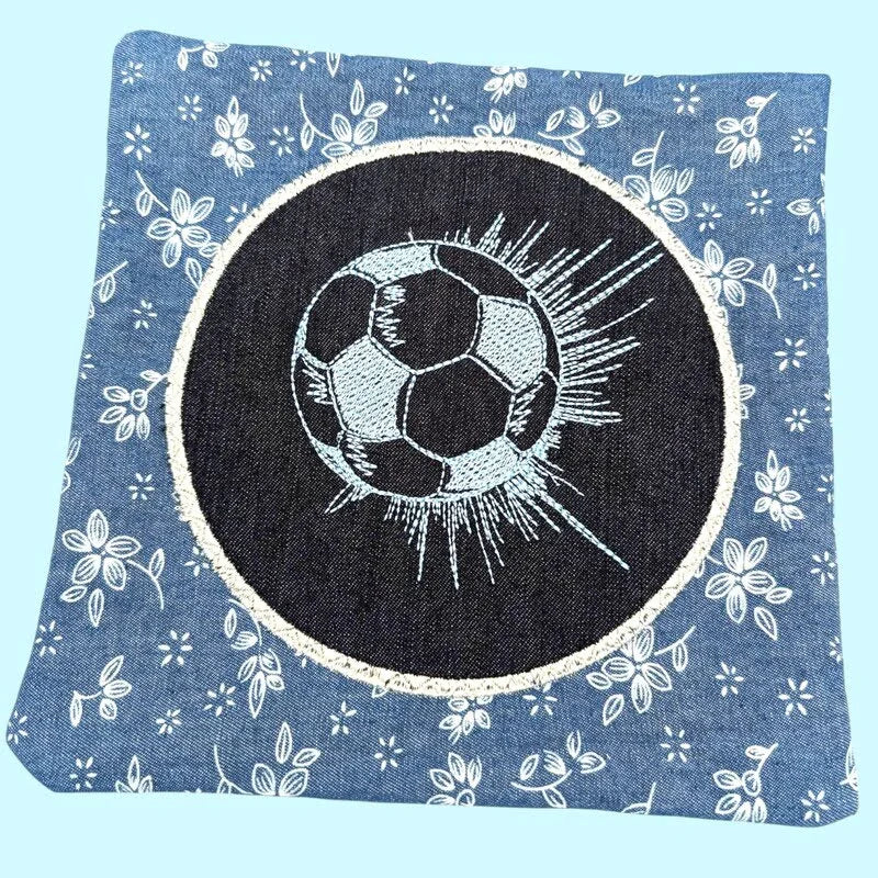 Stickdatei Fußball Time