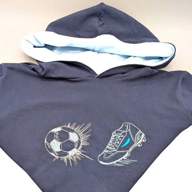 Stickdatei Fußball Time