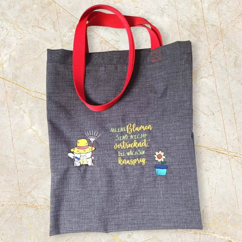 Stickdatei Garten- und Grillwichtel mit Sprüchen von stiXXie by lajana