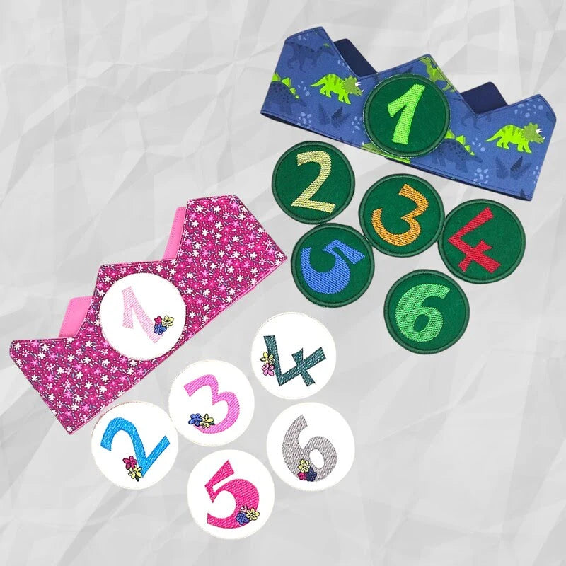 ITH Stickdatei Geburtstagszahlen von stiXXie by lajana