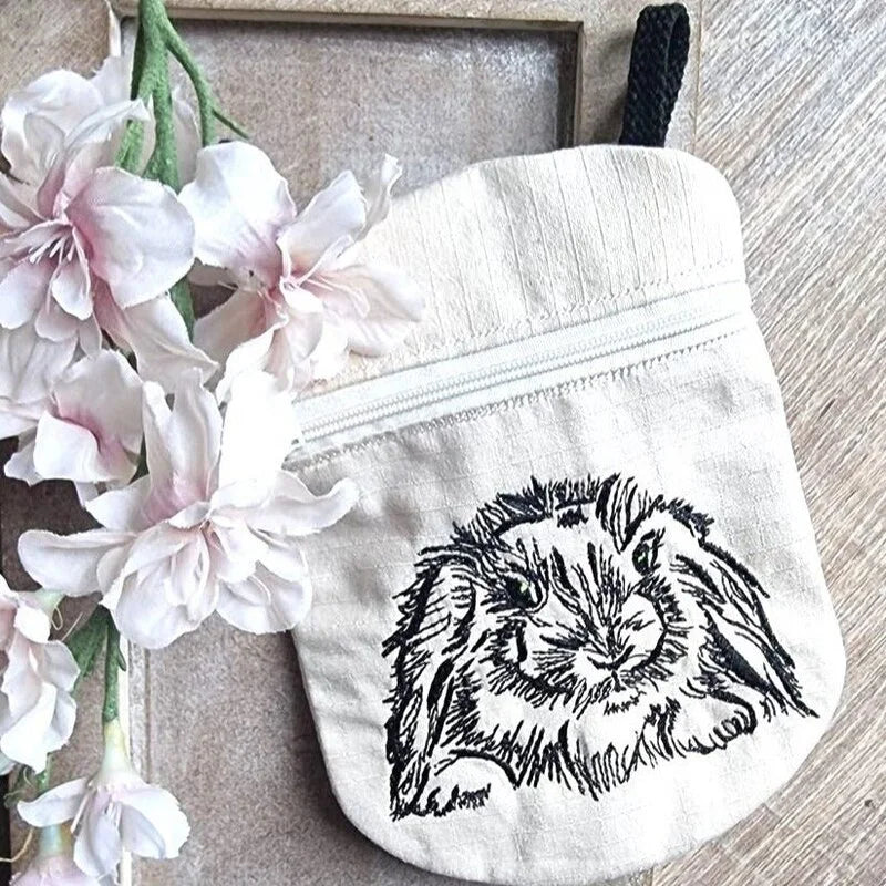 Stickdatei Hase Kritzel von stiXXie by lajana