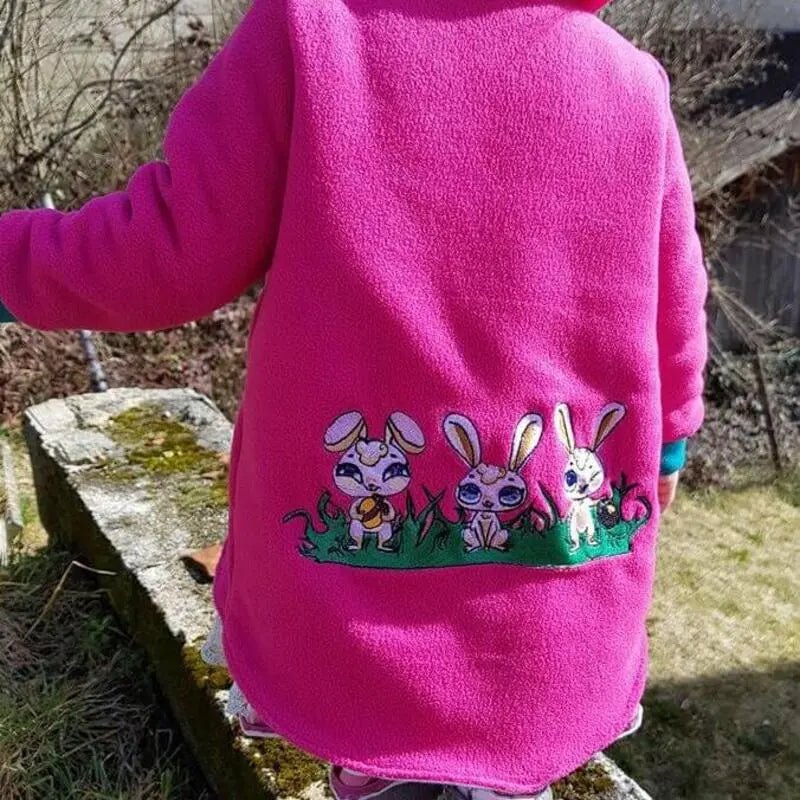 Stickdatei Hasen Treffen von stiXXie by lajana