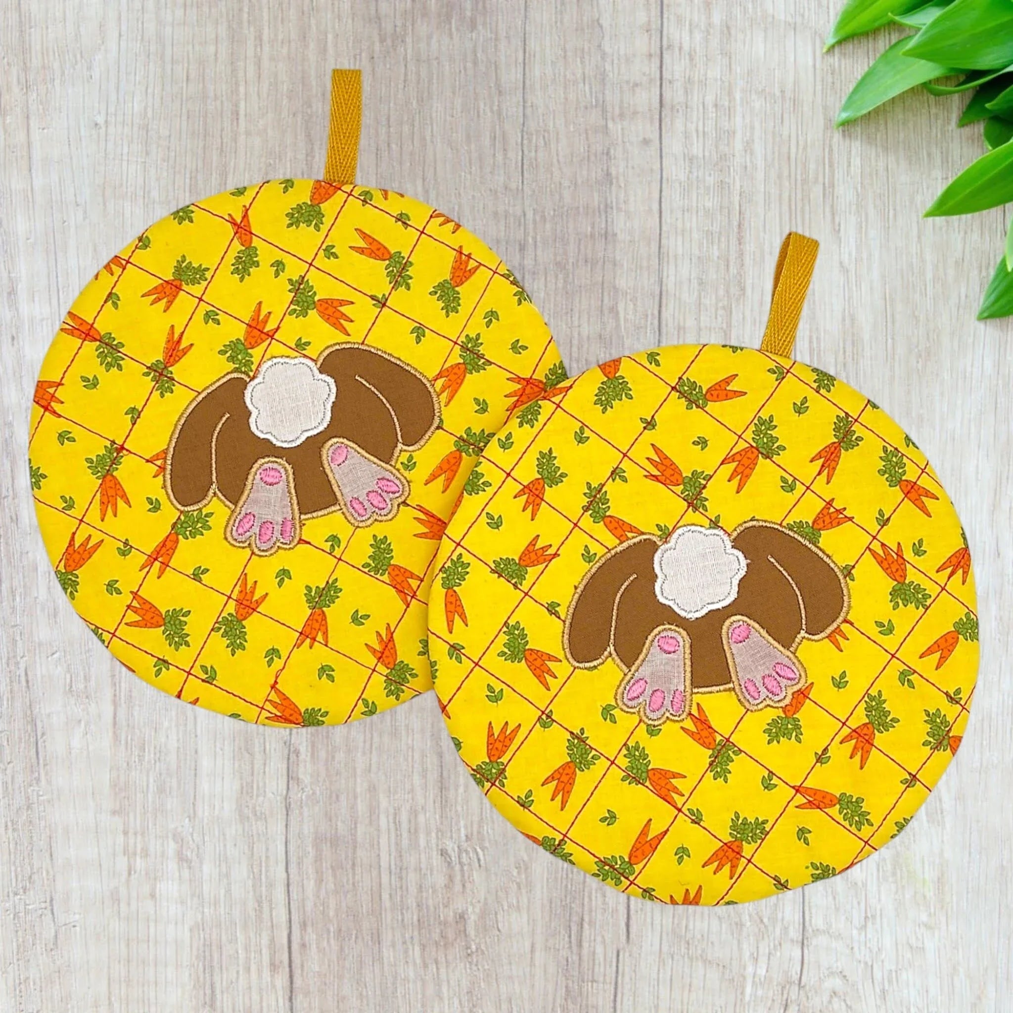 ITH Stickdatei Topfi Schneemann und Blanko rund