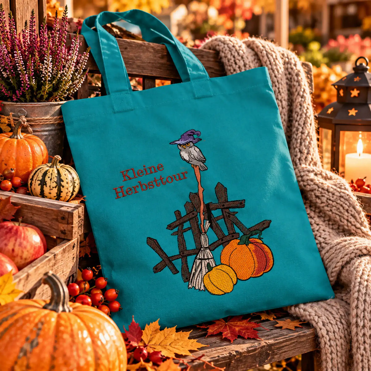 Stickdatei Herbst Halloween – Color & Scribble
