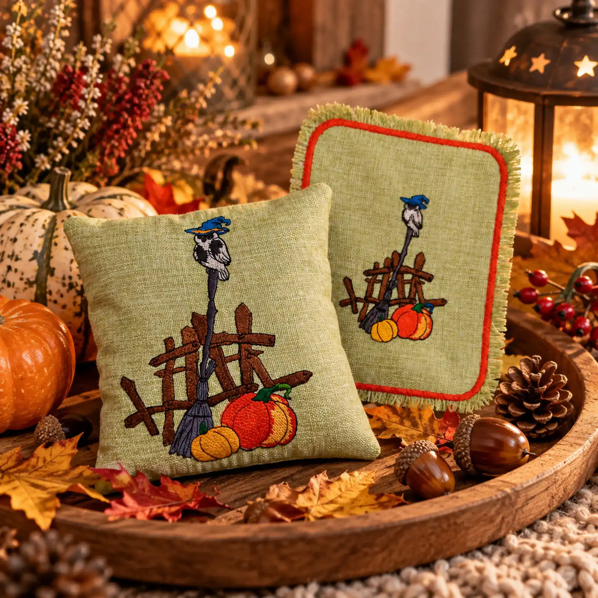 Stickdatei Herbst Halloween – Color & Scribble
