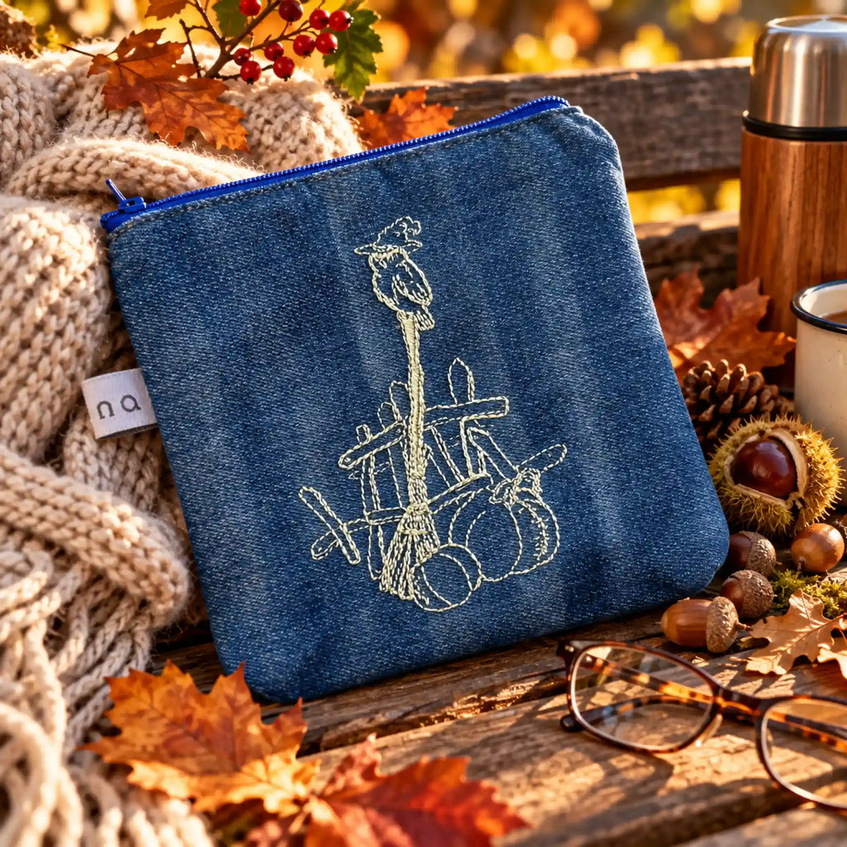 Stickdatei Herbst Halloween – Color & Scribble