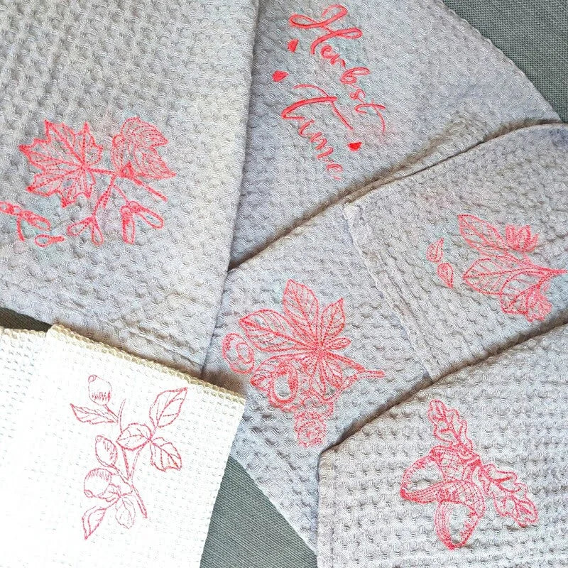 Stickdatei Herbstfrüchte