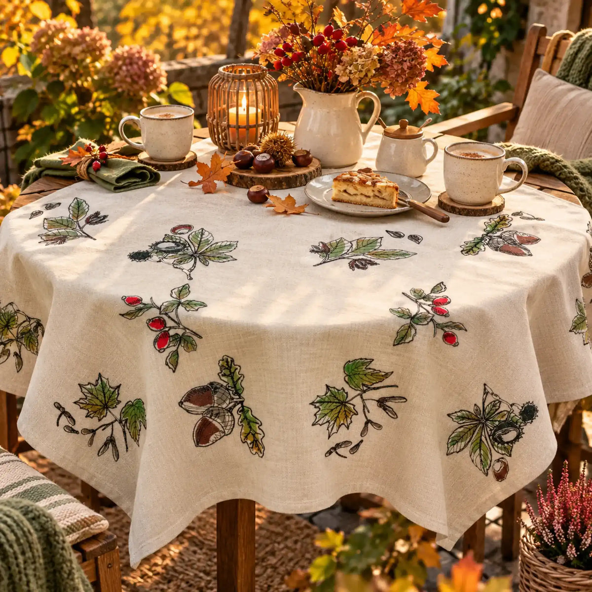 Stickdatei-Set Herbstfrüchte – 10x10 & 13x18 cm