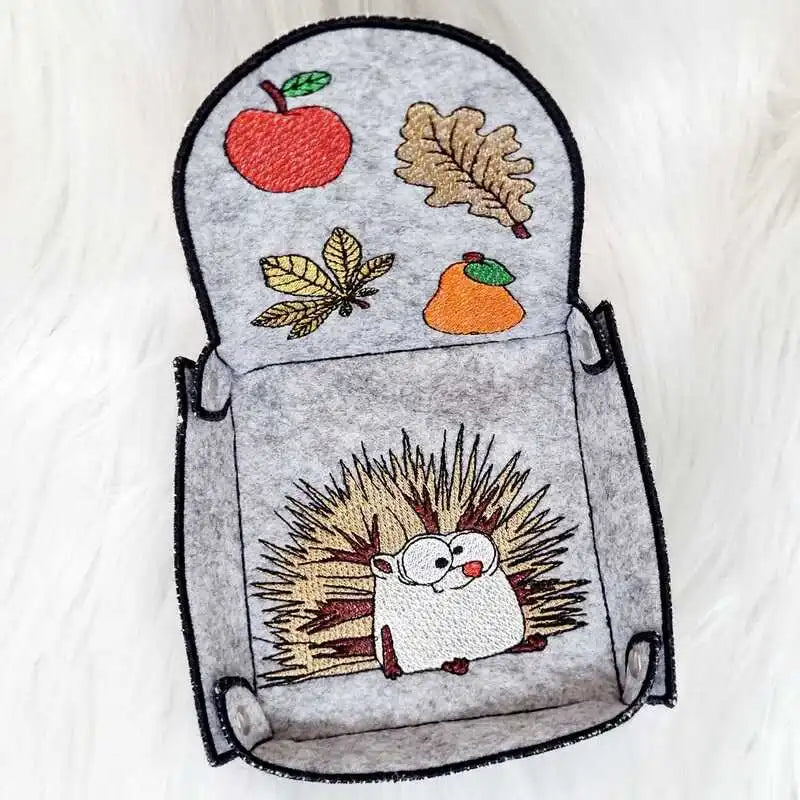 Stickdatei Herbstmotive Igel und mehr von stiXXie by lajana