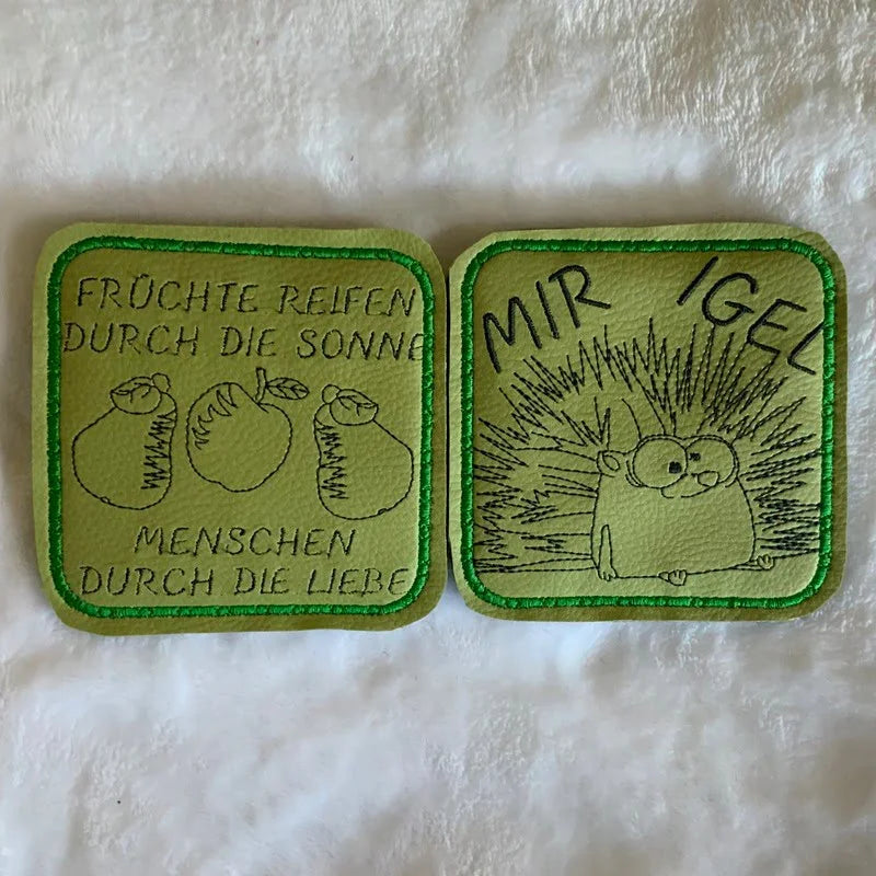 Stickdatei Herbstmotive Igel und mehr von stiXXie by lajana