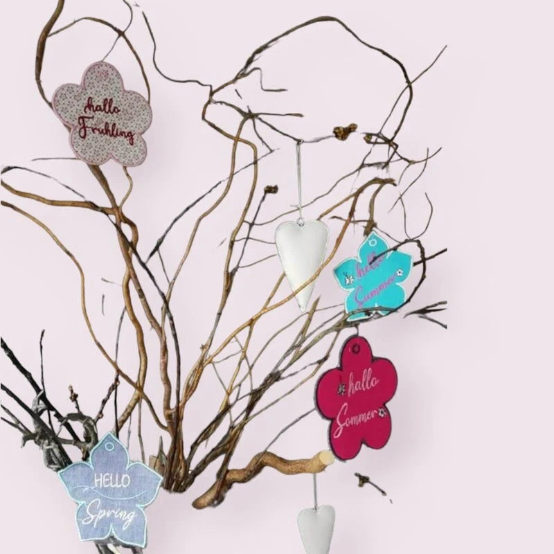 ITH Stickdatei Blumen- / Sonnenhaenger von stiXXie by lajana