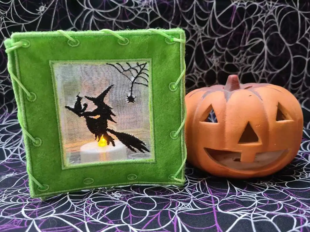 Stickdatei ITH Laterne Halloween von stiXXie by lajana