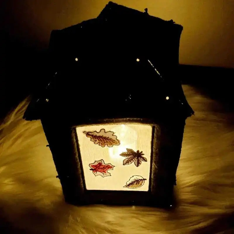 Stickdatei ITH Laterne Herbst von stiXXie by lajana